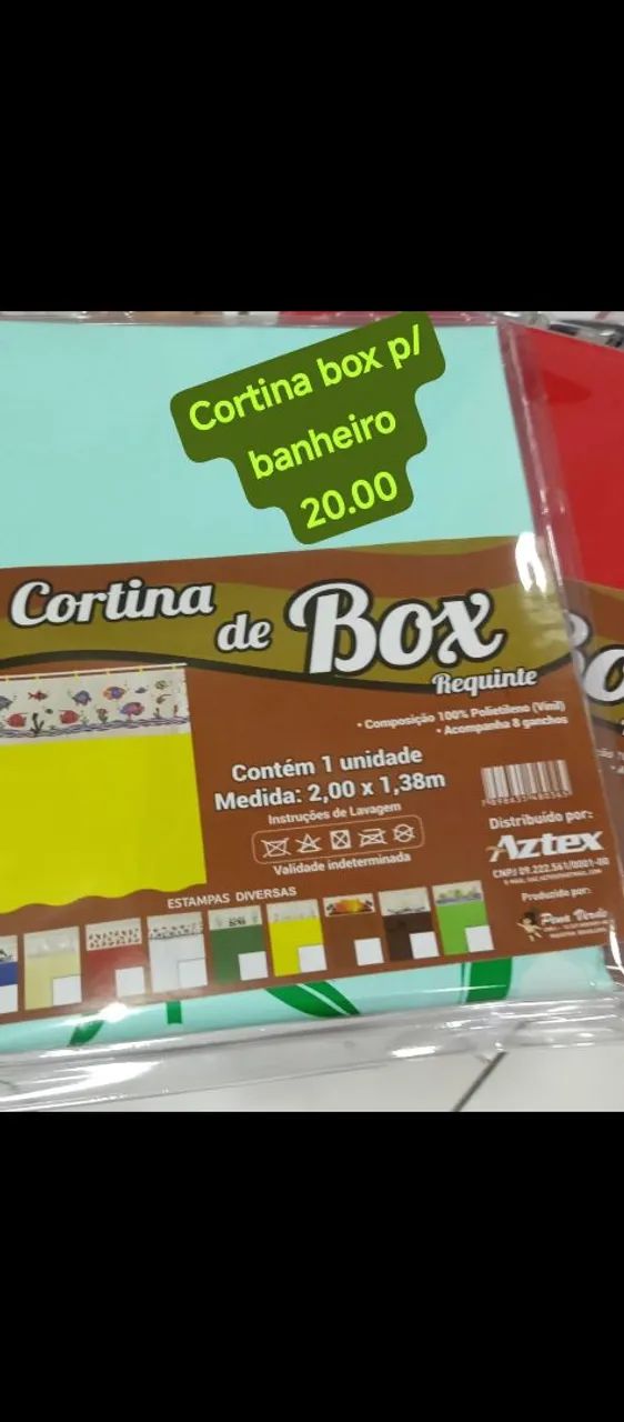 Cortina de box Esclusivve impermeável 