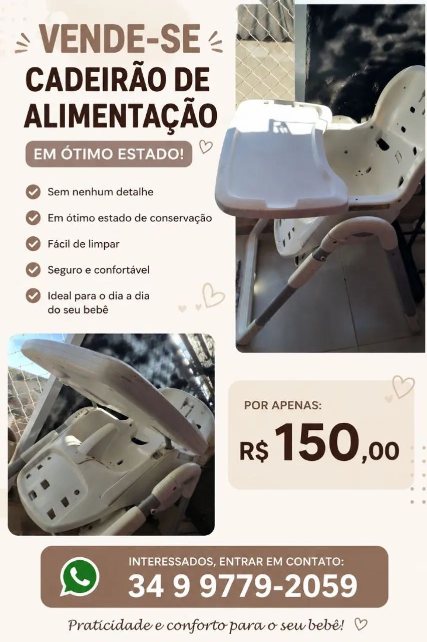 Carrinho Moisés / berço / cadeirão  - Foto 2