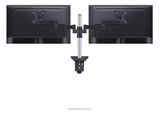 SUPORTE ARTICULADO 2 MONITORES - Foto 4