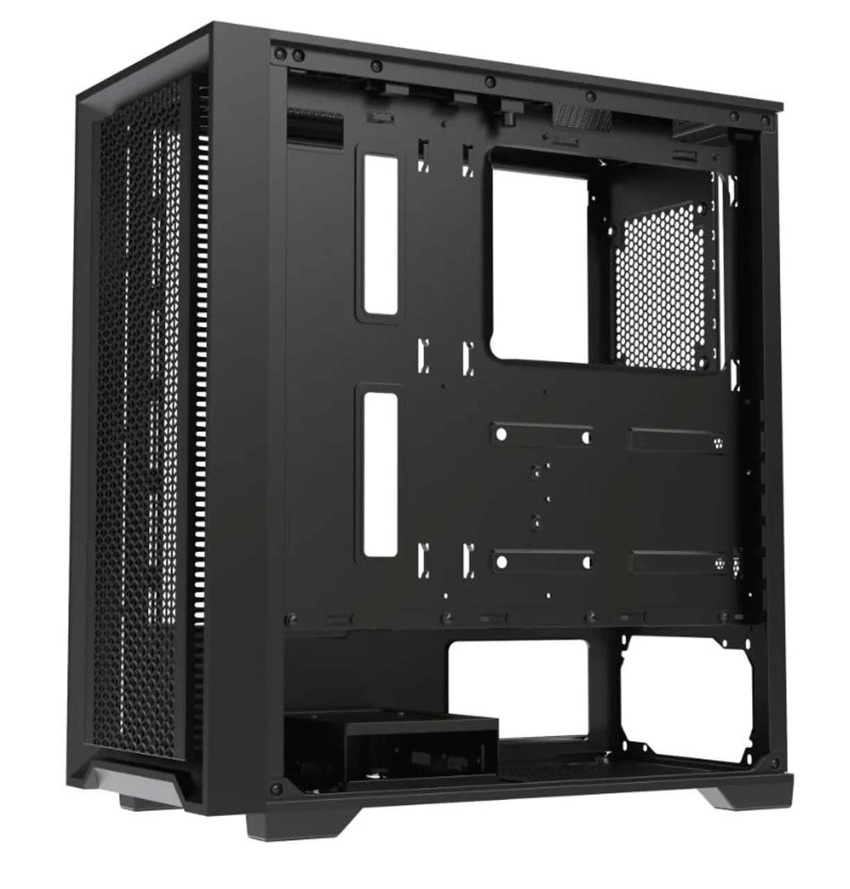 Gabinete Gamer Acgeek Tempest A370 + 5 fans TGT rainbow - Foto 4
