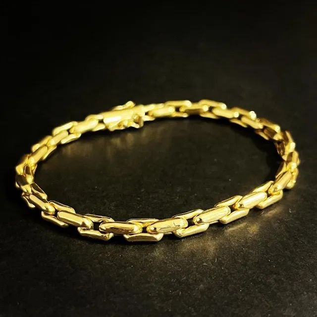 Pulseira Cardano Em Ouro 18k 750 - Foto 2