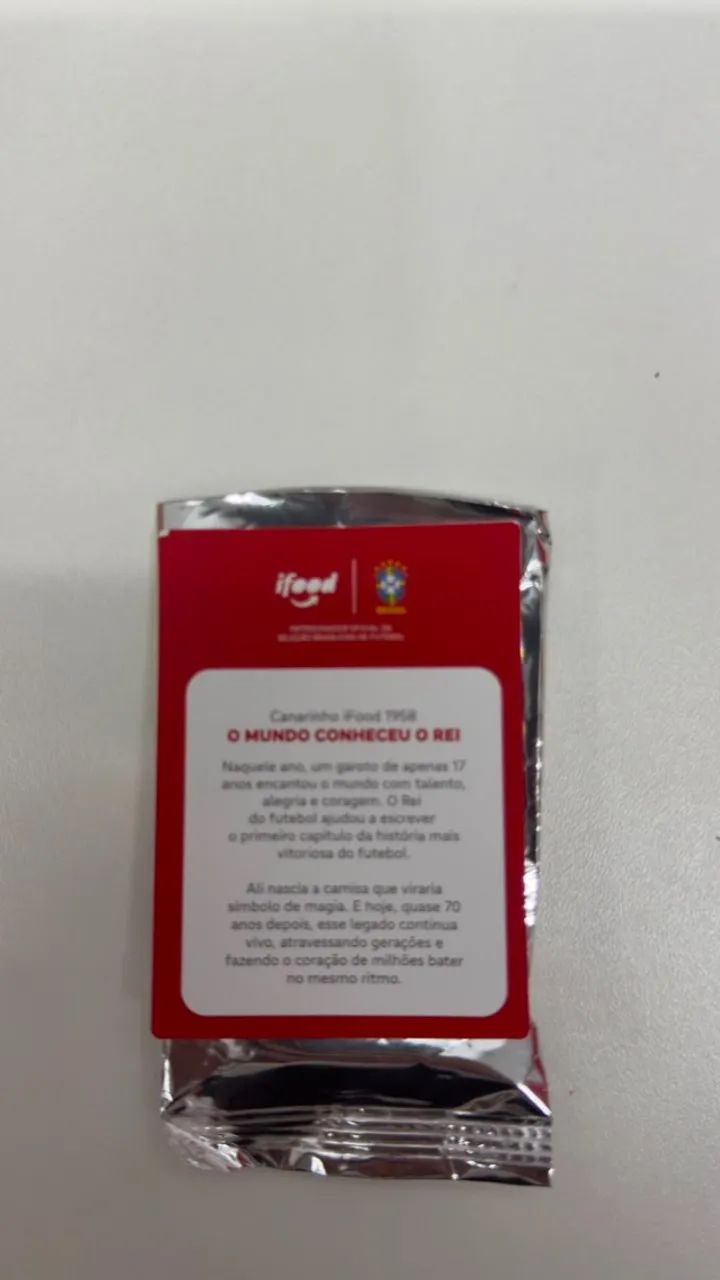 Canarinho Ifood Copa 58 com o Card - Foto 4