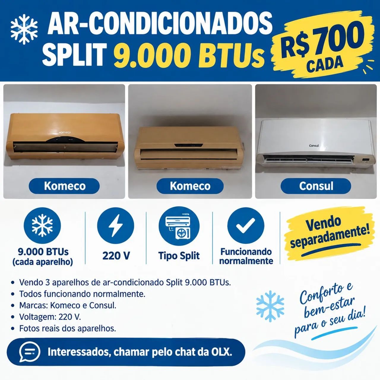 Vendo Ar Condicionado 