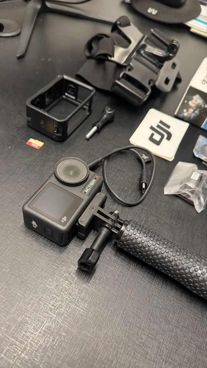 DJI osmo action 4 + Acessórios 