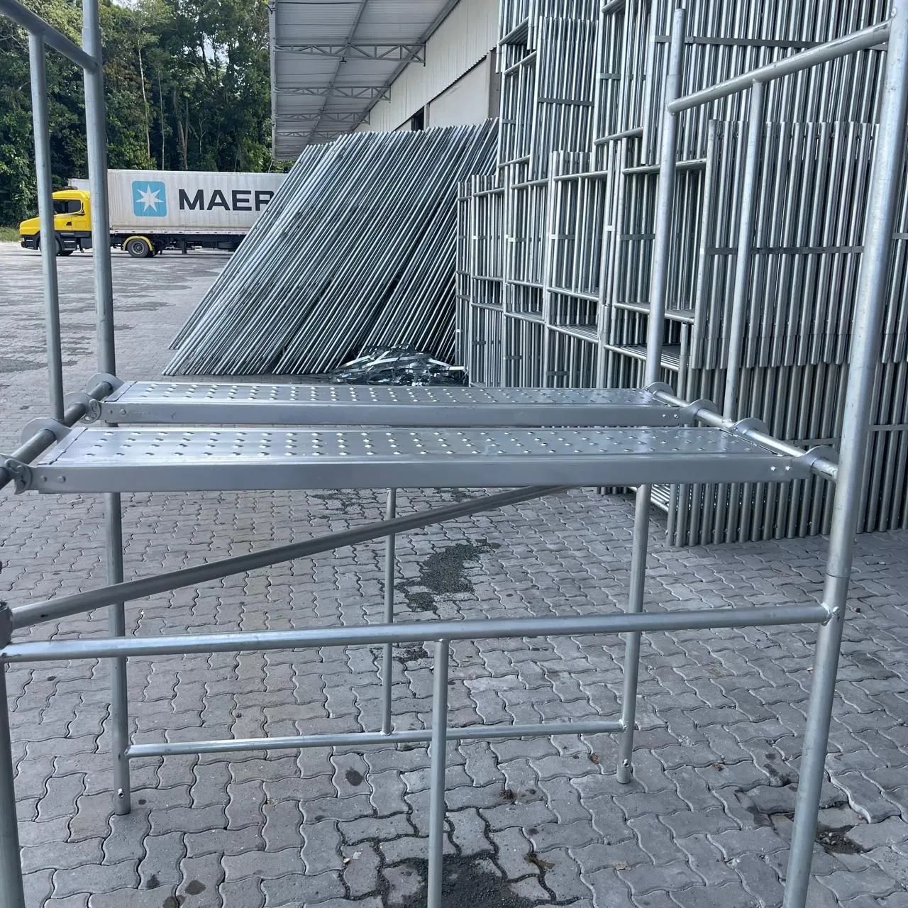 Plataforma piso para andaimes 