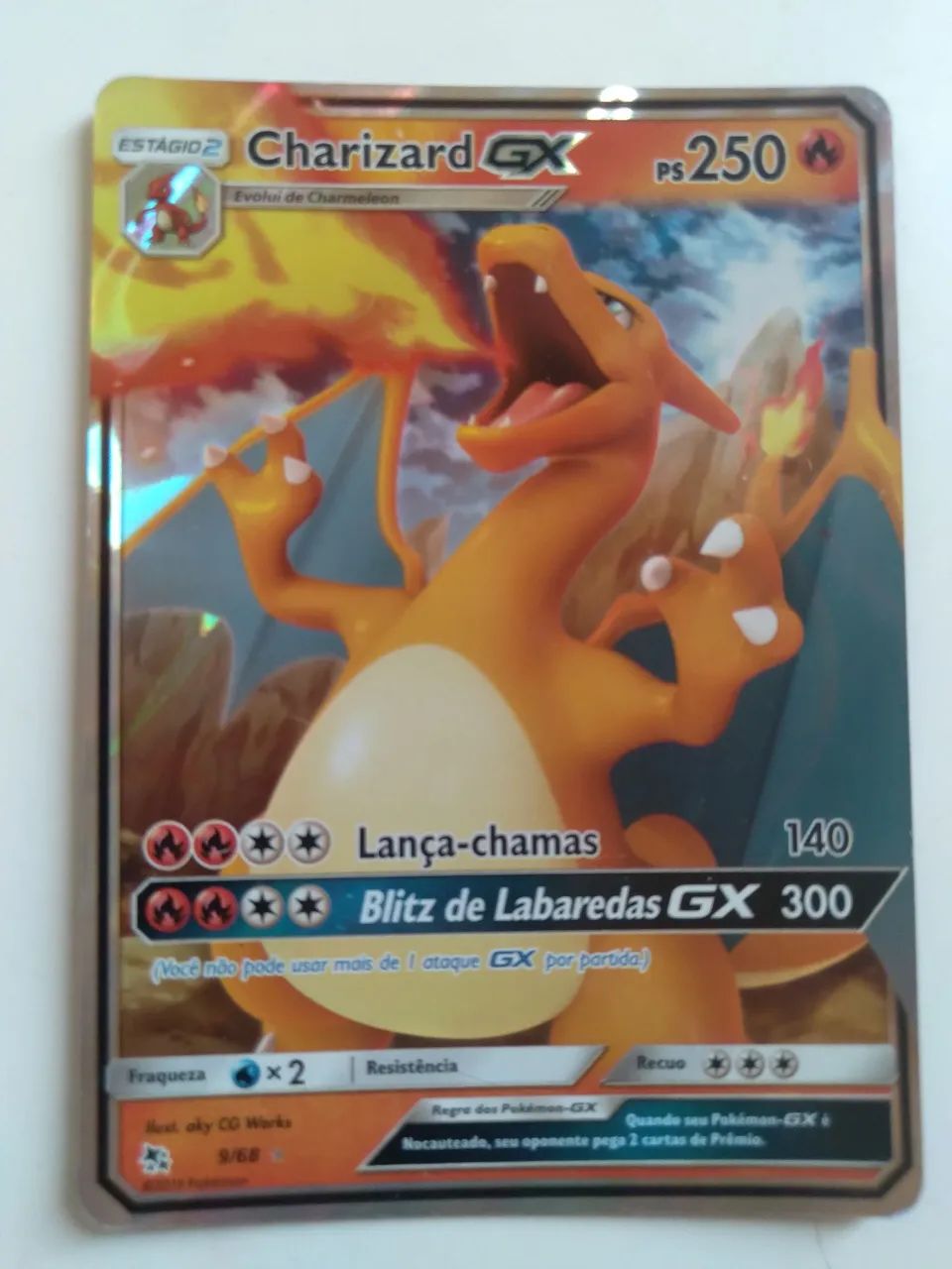 CHARIZARD GX 9/68 PT_BR _ NM - Foto 2