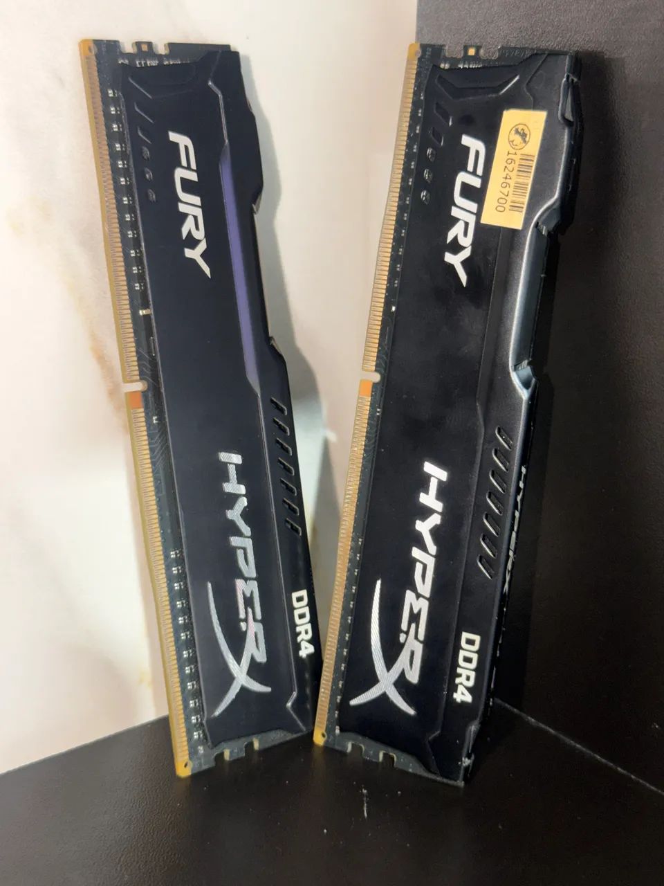 Kit Hyperex 2X8GB DDR4 zerada - Foto 4