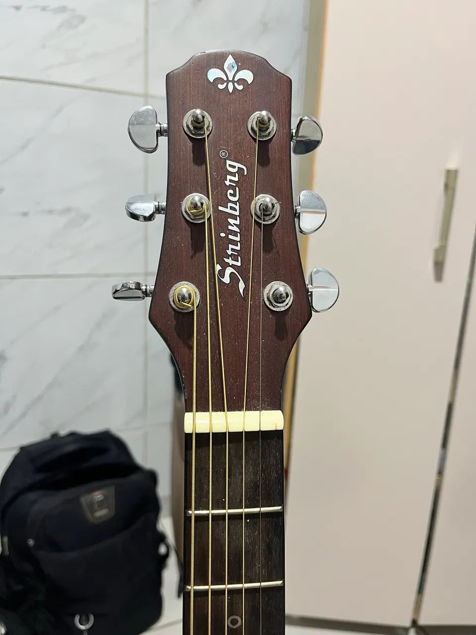 Violão Flat aço Strinberg com capa  - Foto 3
