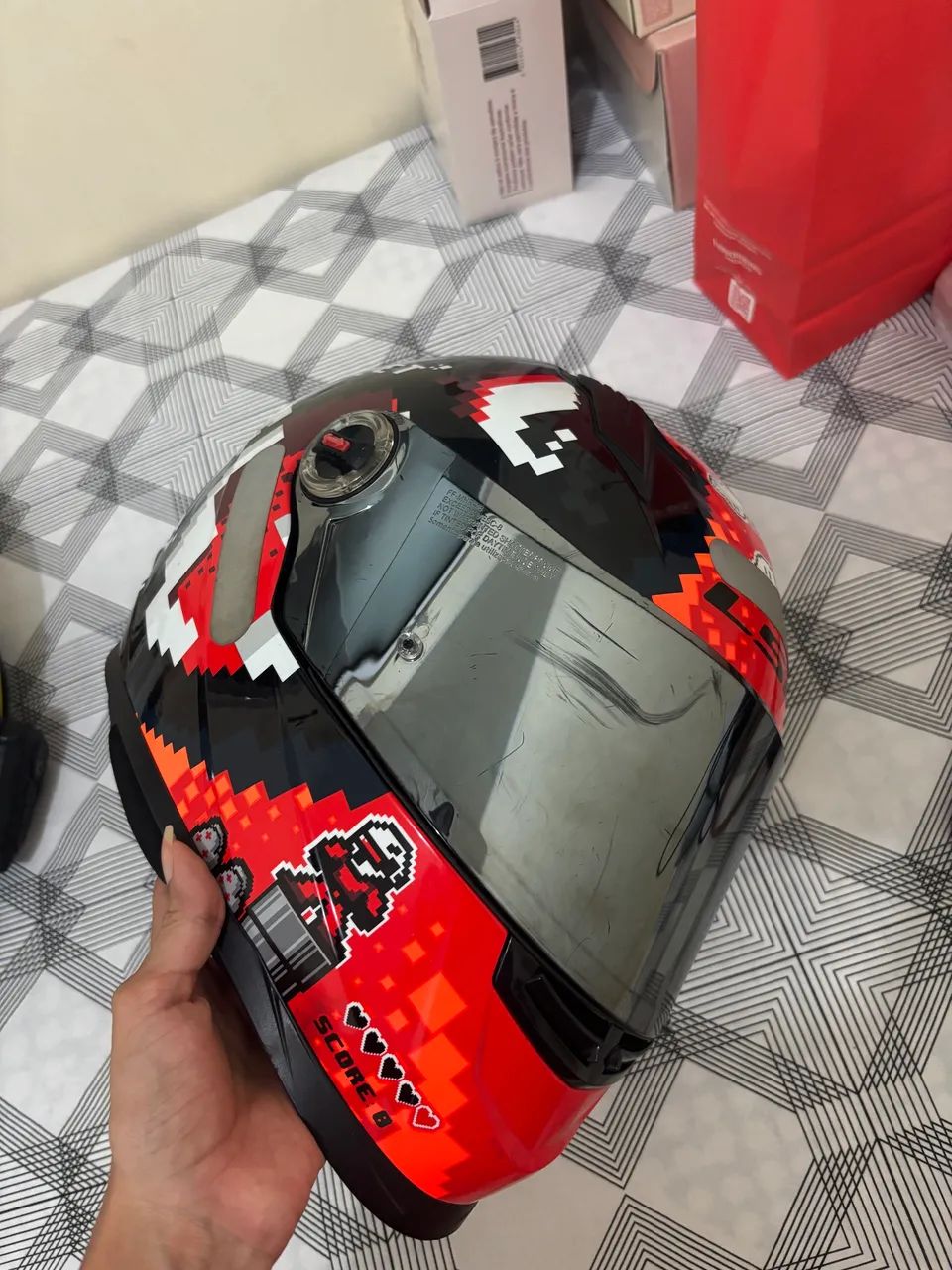 Ls2 bullet, tamanho 60 - Foto 3