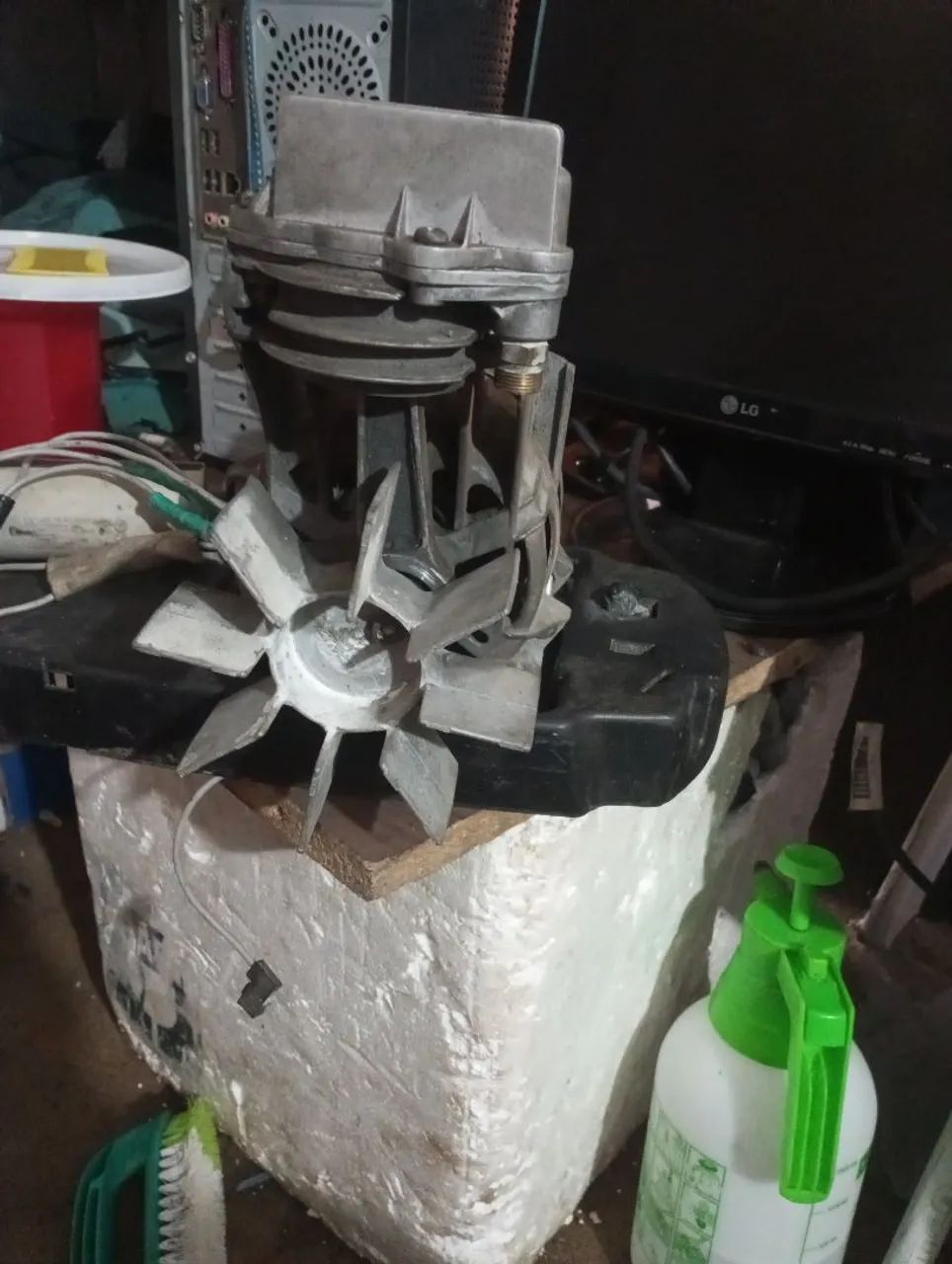 Motor cabeçote de compressor