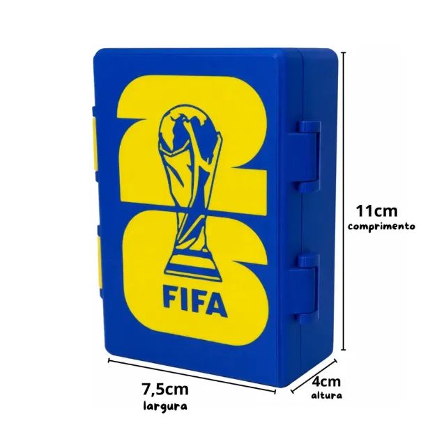 Caixa Porta Figurinhas da copa 2026 - Foto 2