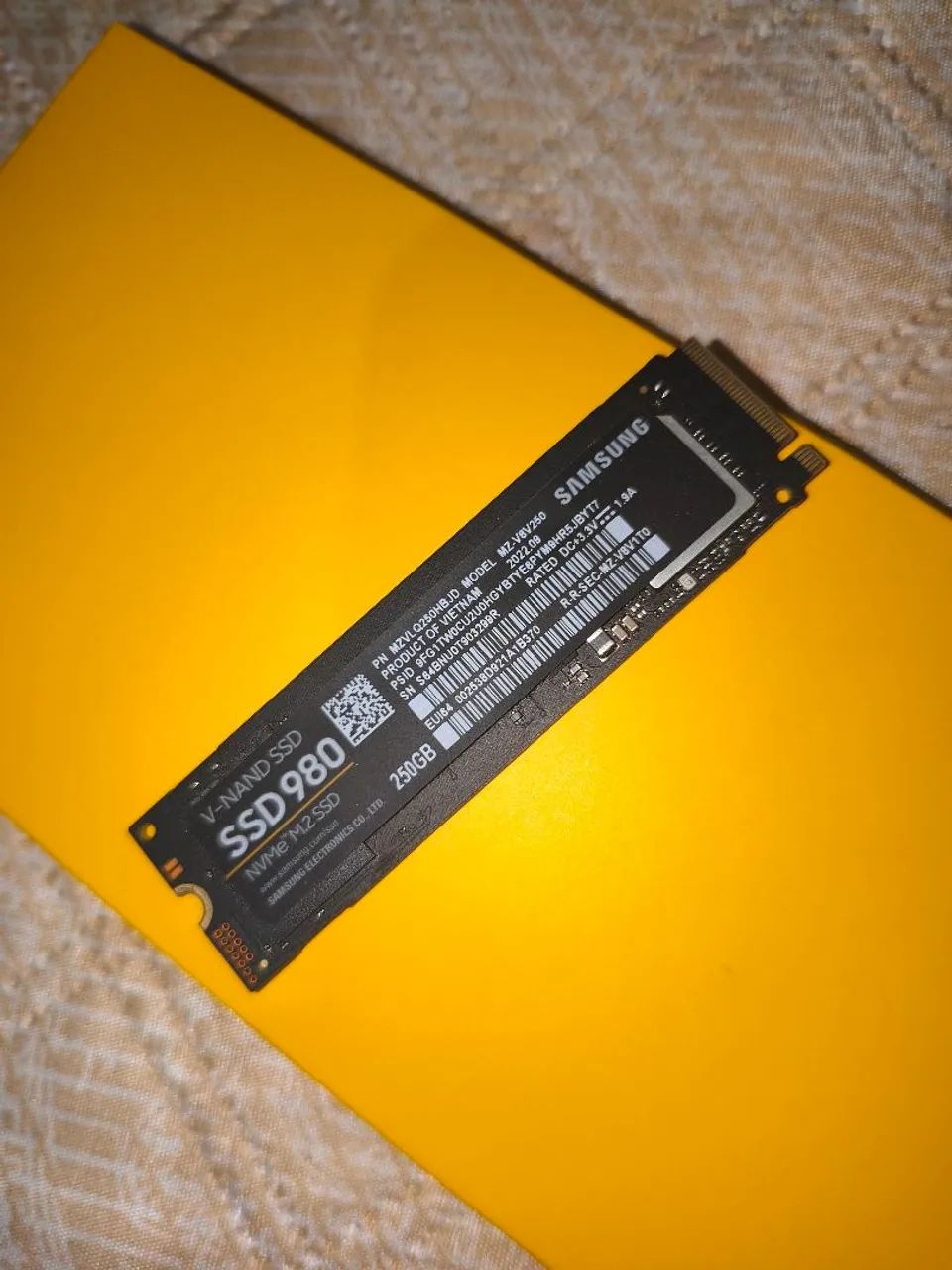 SSD NVM.e M2 250GB SAMSUNG 