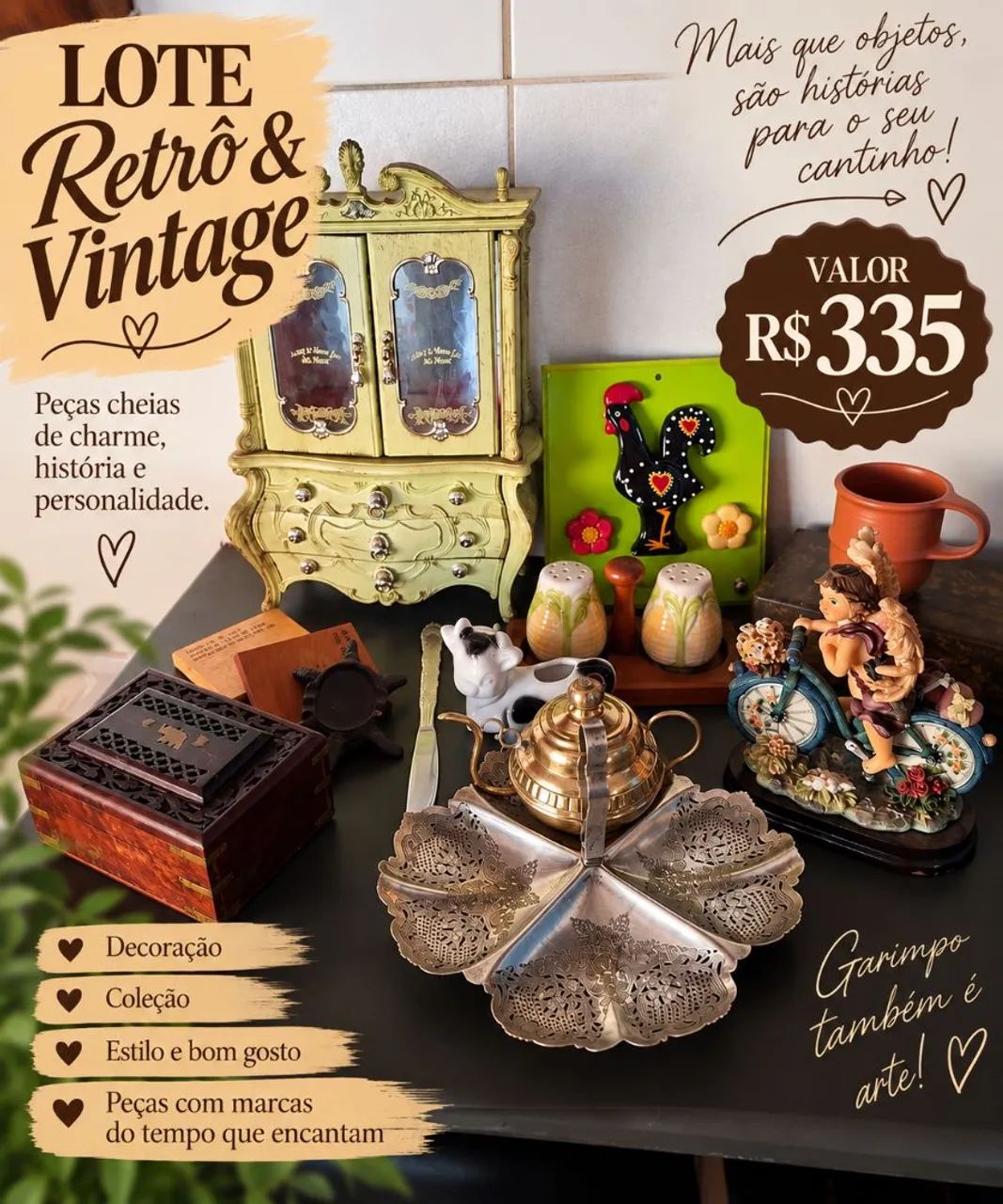Lote Vintage 