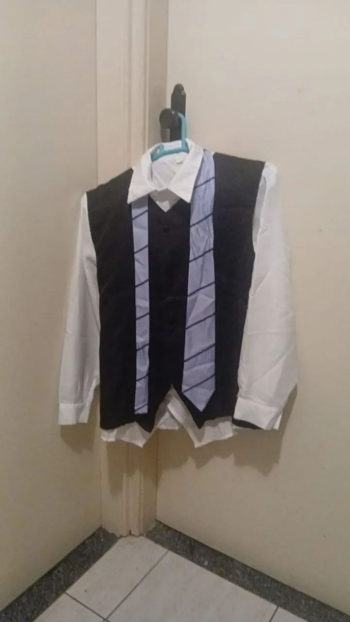 cosplay edogawa ranpo completo (menos peruca) 