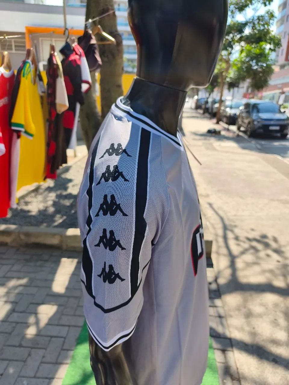 Camisa Vasco Cinza aquecimento  - Foto 3