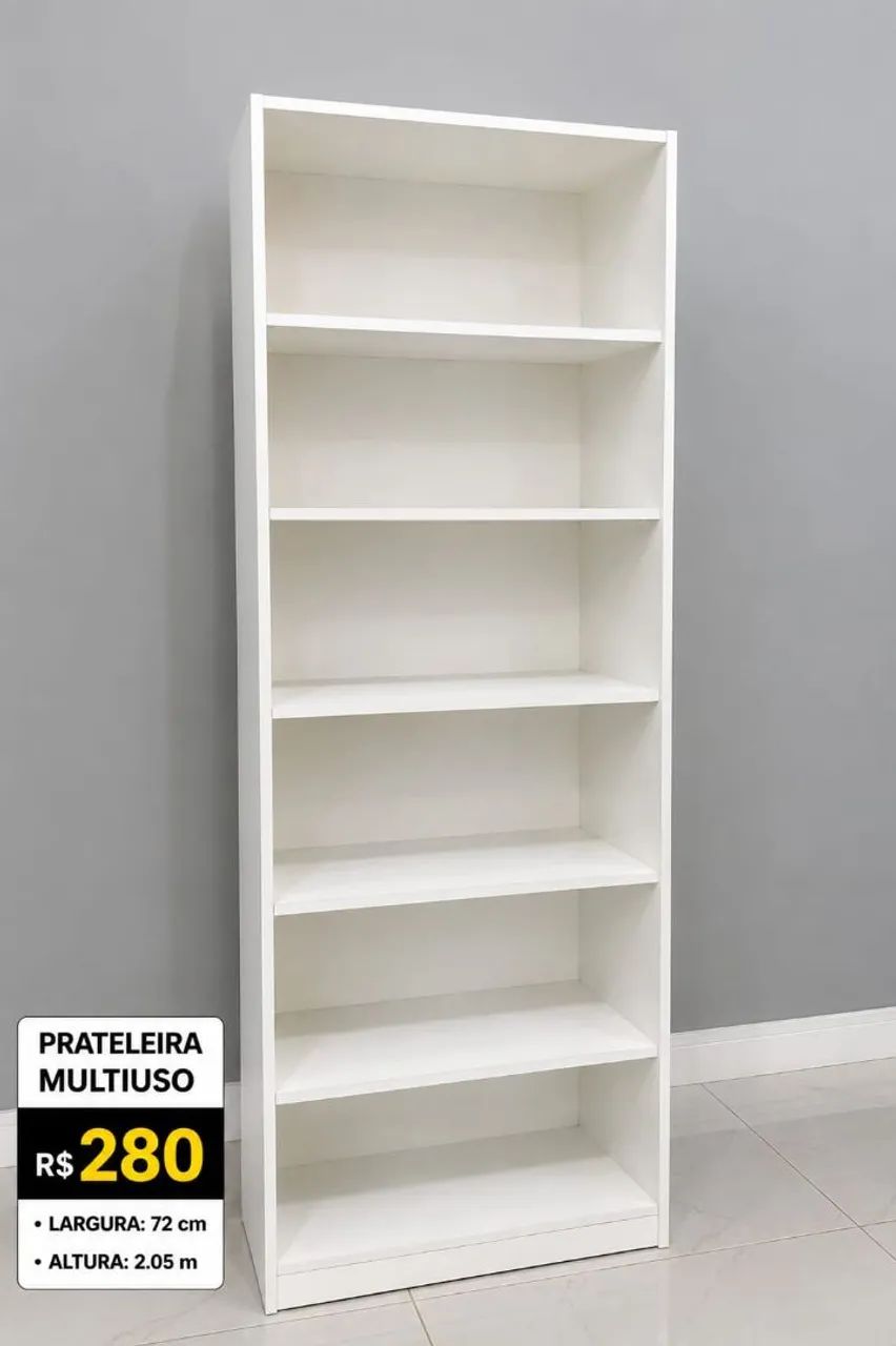 Prateleira multiuso 