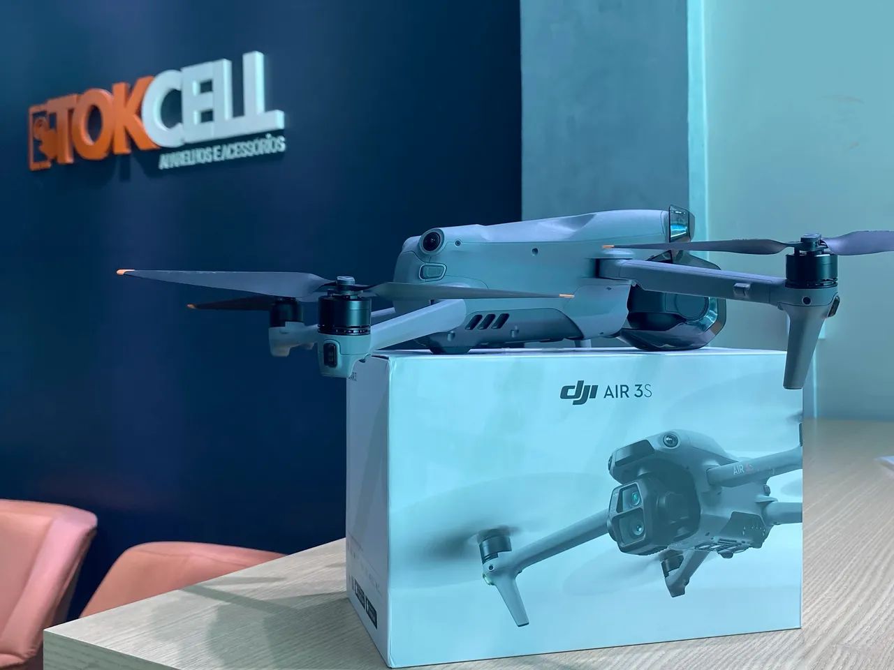 Drone DJI Air 3S Somente o drone 