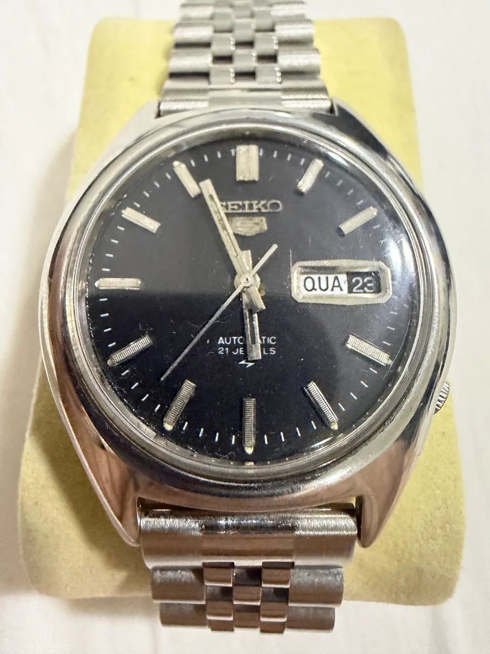 Relógio seiko vintage automático original com certificado da seiko  - Foto 4