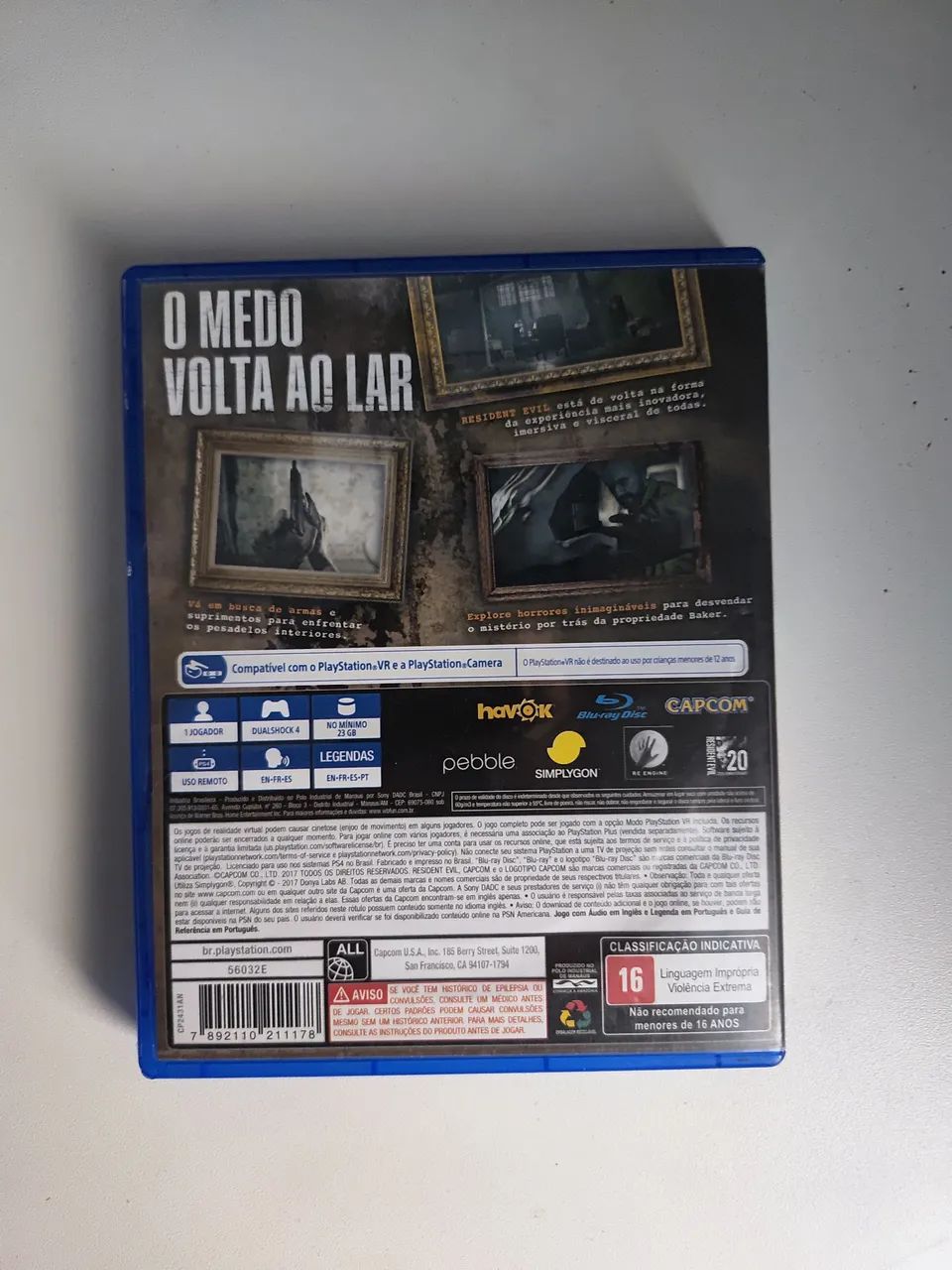 Jogo PS4 - Resident evil 7: Biohazard  - Foto 2