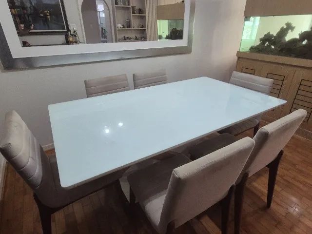 Mesa de Jantar Retangular de 6 lugares - Foto 2
