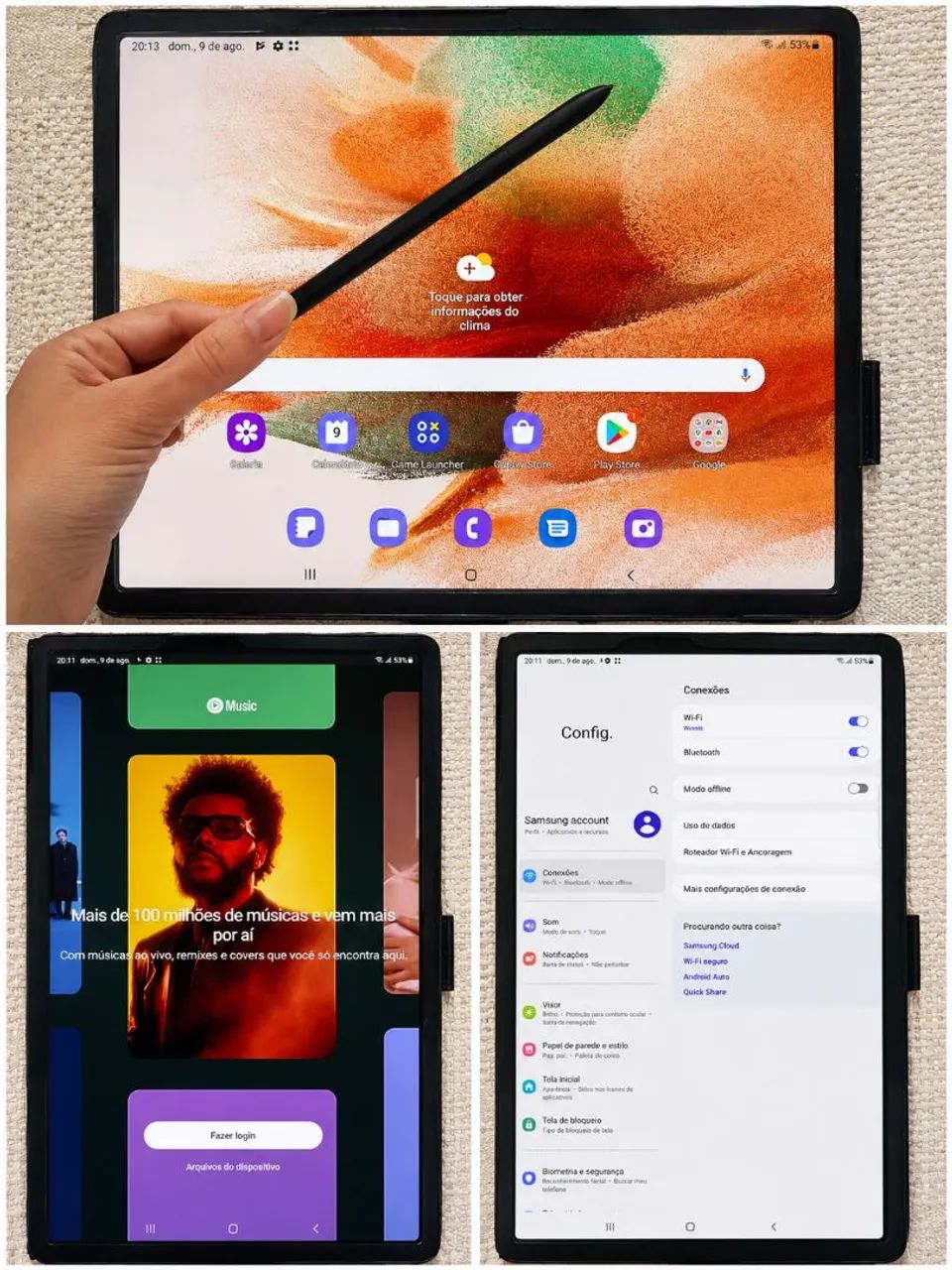 Samsung Galaxy Tab S7 FE 128GB 4G + S Pen - Foto 3