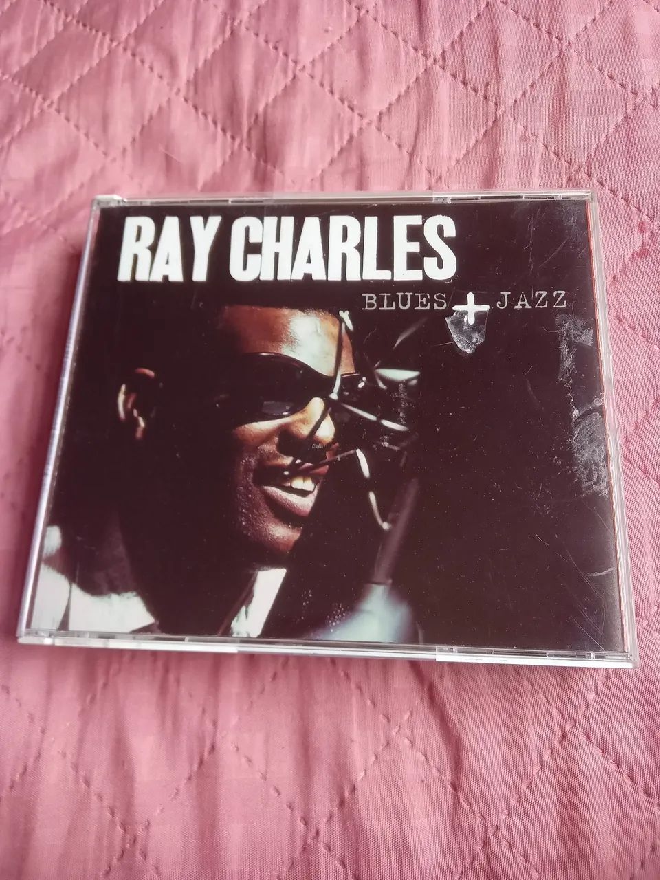 Box CD duplo importado Ray Charles Blues + Jazz
