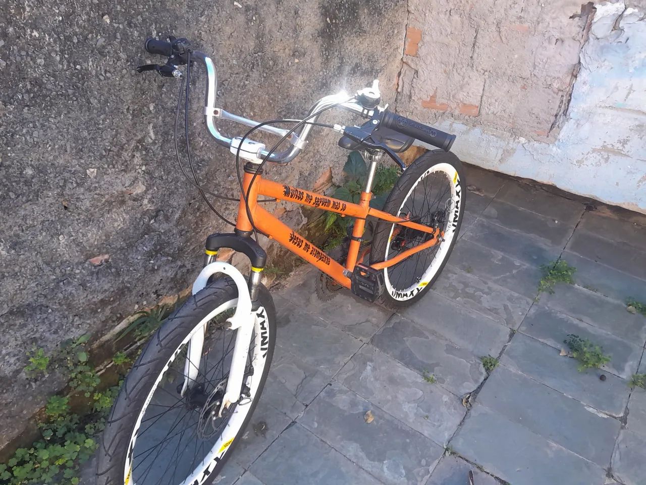 Bicicleta aro 24 com freio a disco 