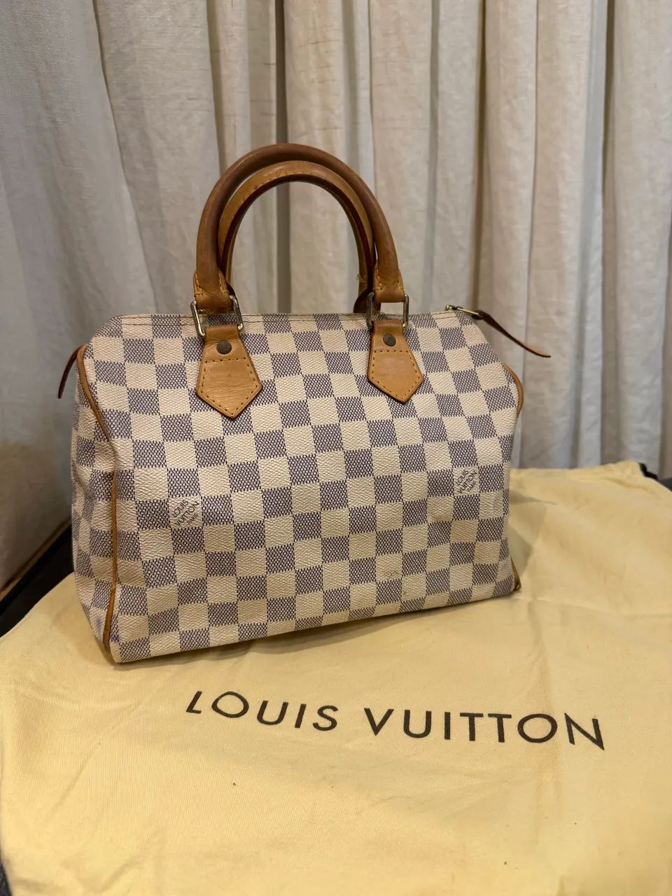 Louis Vuitton Speedy Damier Azur Original - Código SD2007 - Excelente Estado