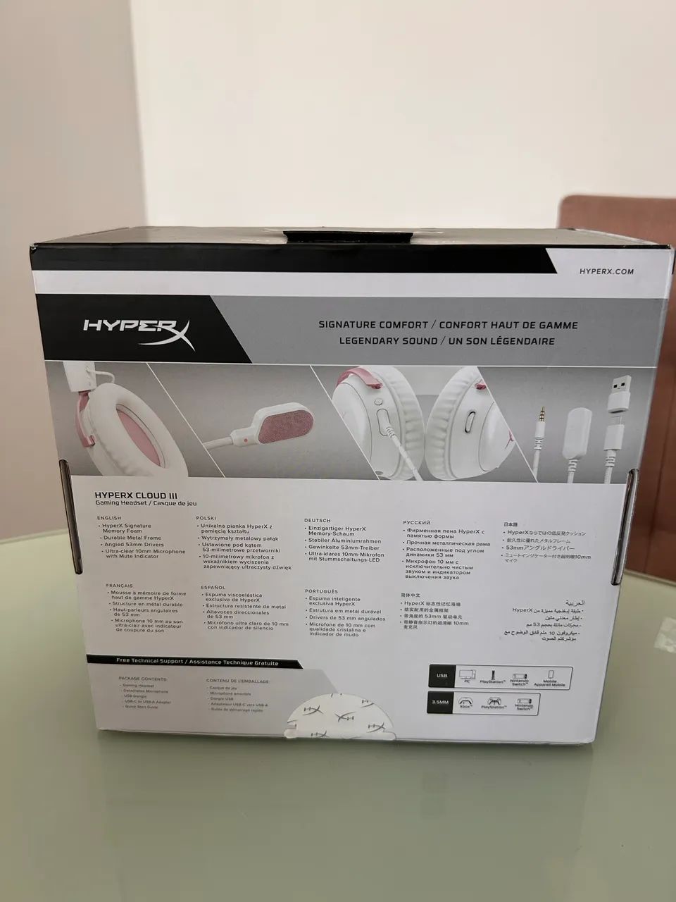 Headset Gamer HyperX Cloud III - Foto 3
