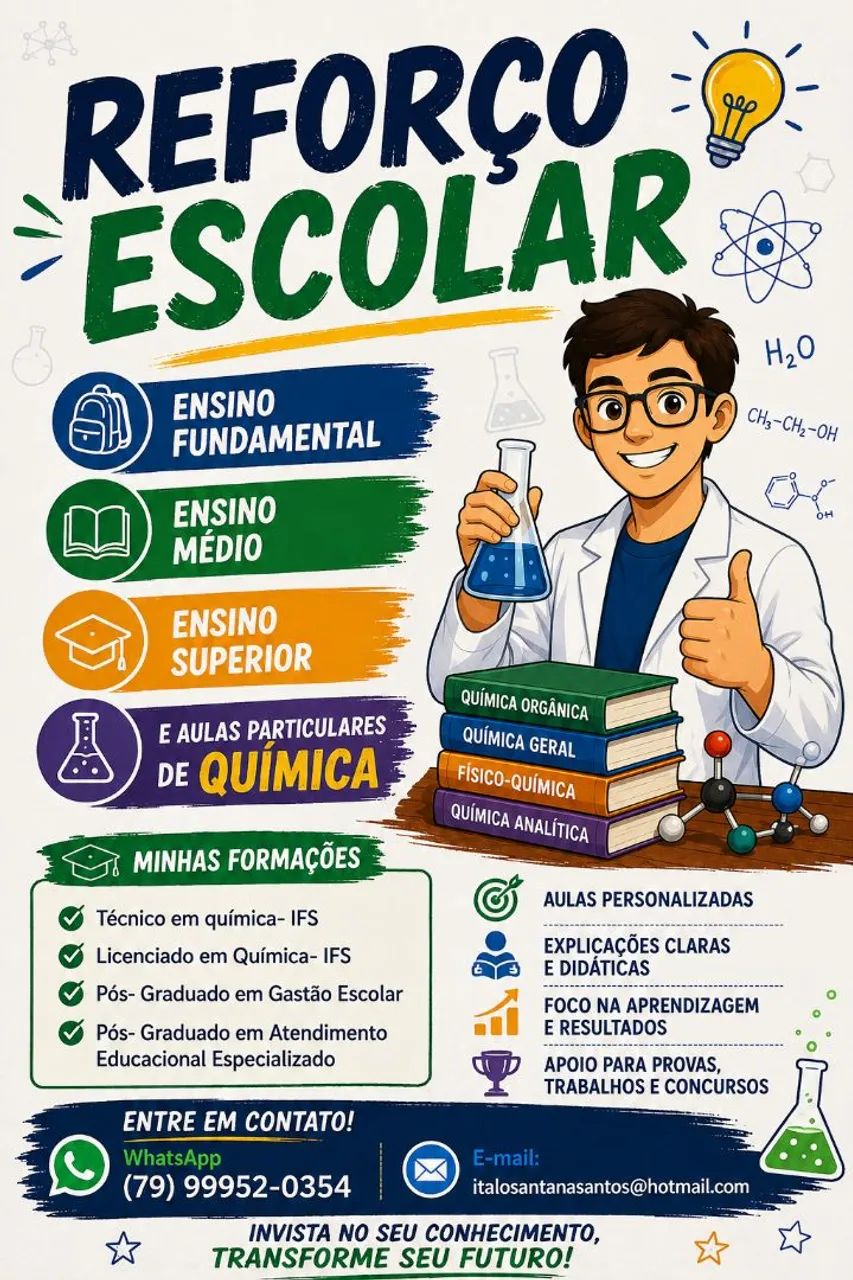 REFORÇO ESCOLAR 