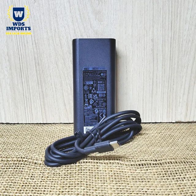 Fonte Carregador Compatível Notebook Dell 65w Tipo Usb-C - Foto 2
