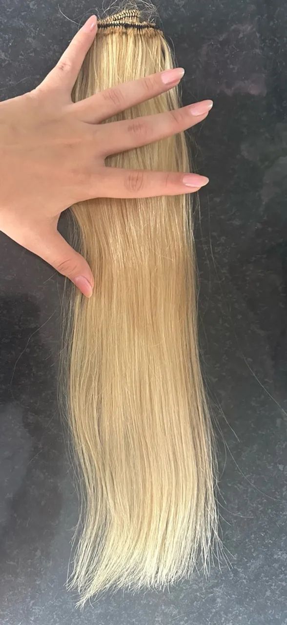 Cabelo humano loiro *30