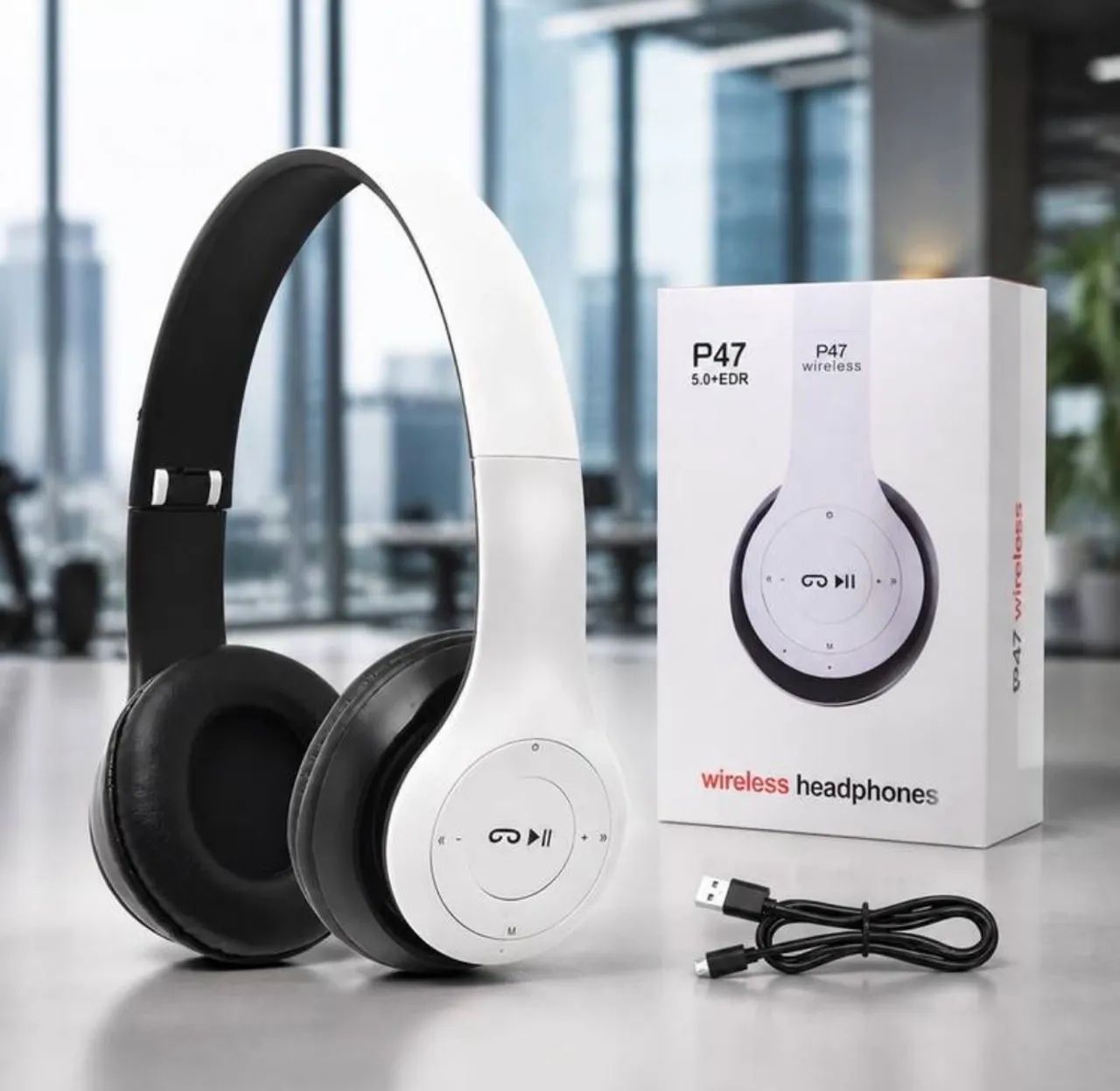 HEADPHONE BLUETOOTH WIRELESS - Foto 2