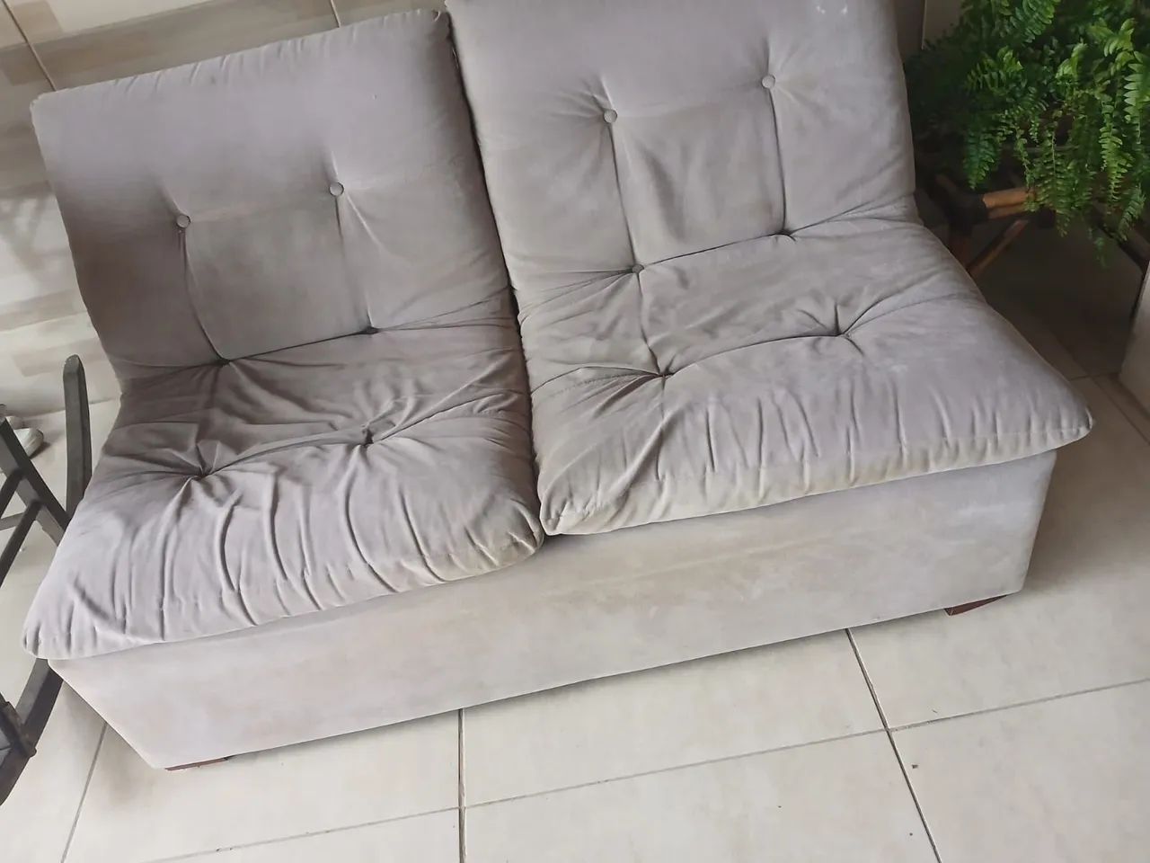 Sofa 2 lugares em bom estado  - Foto 2
