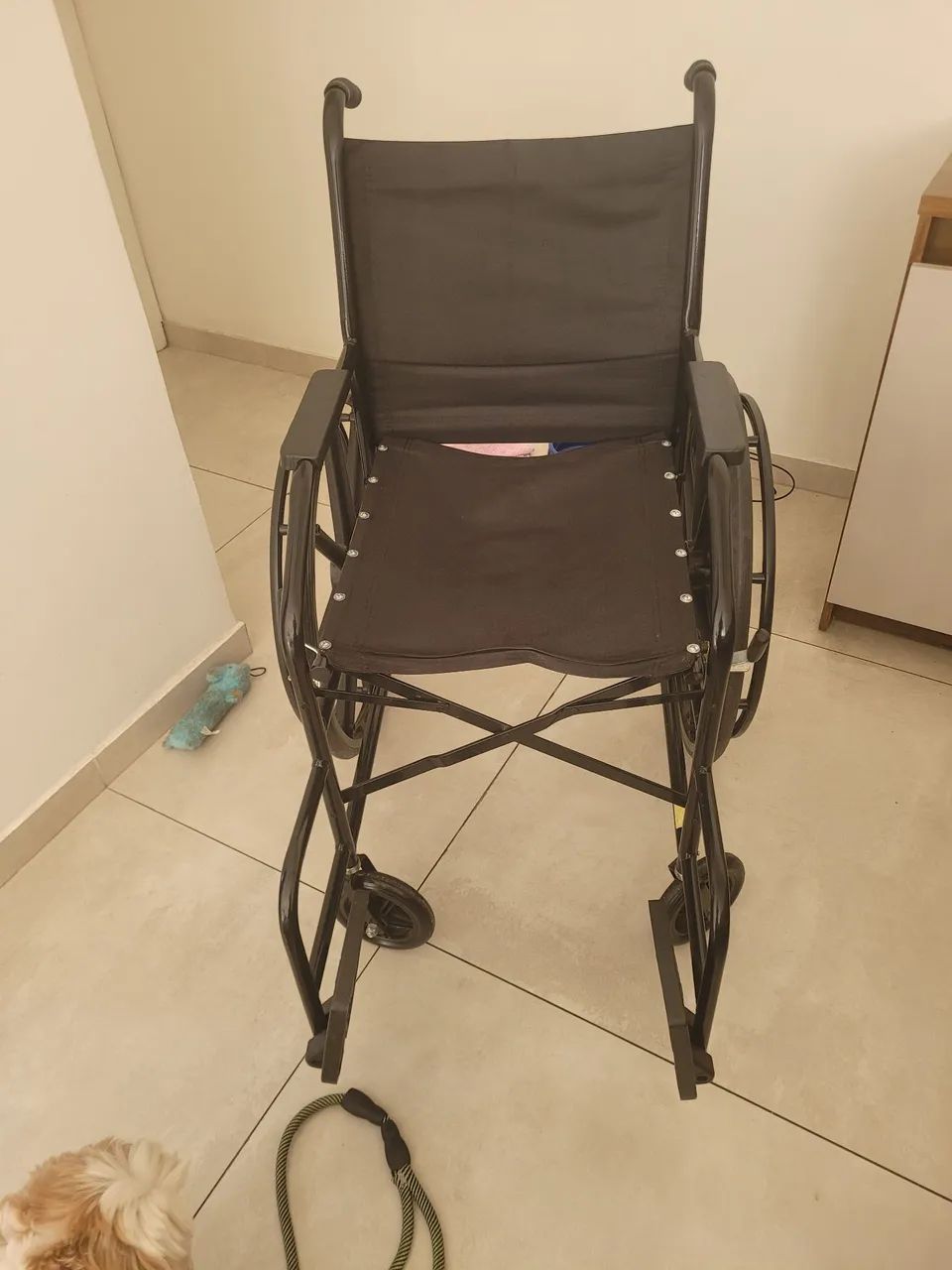 Cadeira de Rodas dobrável em x - Foto 3
