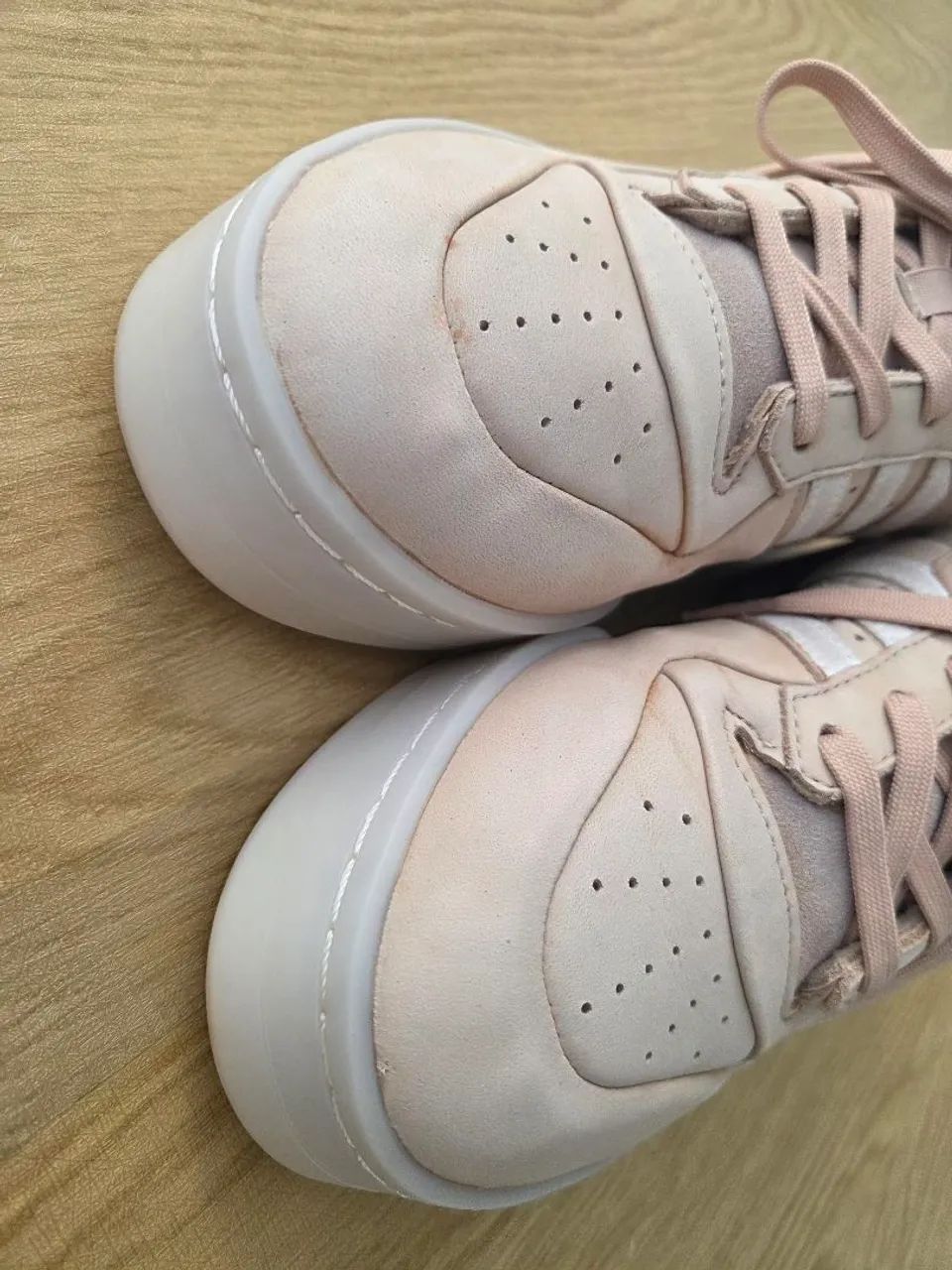 tênis adidas rivalry lux low bege 37 - Foto 4