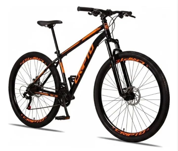 Bicicleta Aro 29 MTB Cripto - 21 Marchas, Freio a Disco e Suspensão - Foto 4