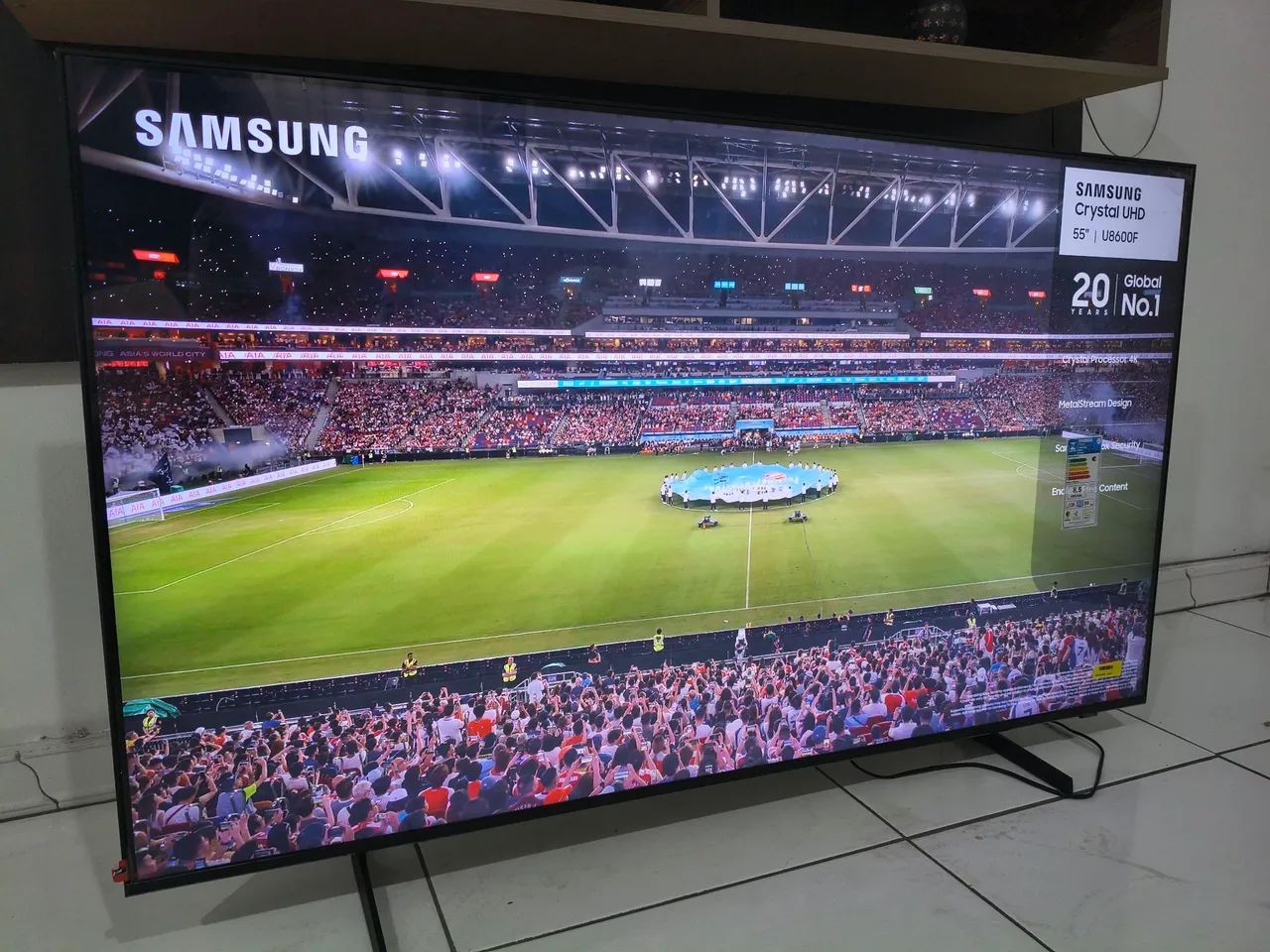Smart TV Samsung Crystal UHD 4K 55" polegadas (NOVA) - Foto 2