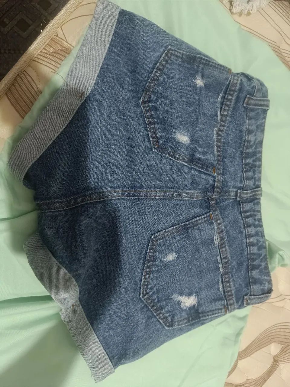Shorts jeans feminino  - Foto 4