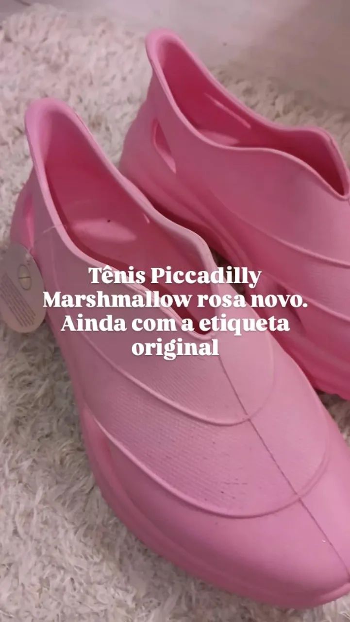 Sapatos Piccadilly Marshmallow <br>Novos  - Foto 3
