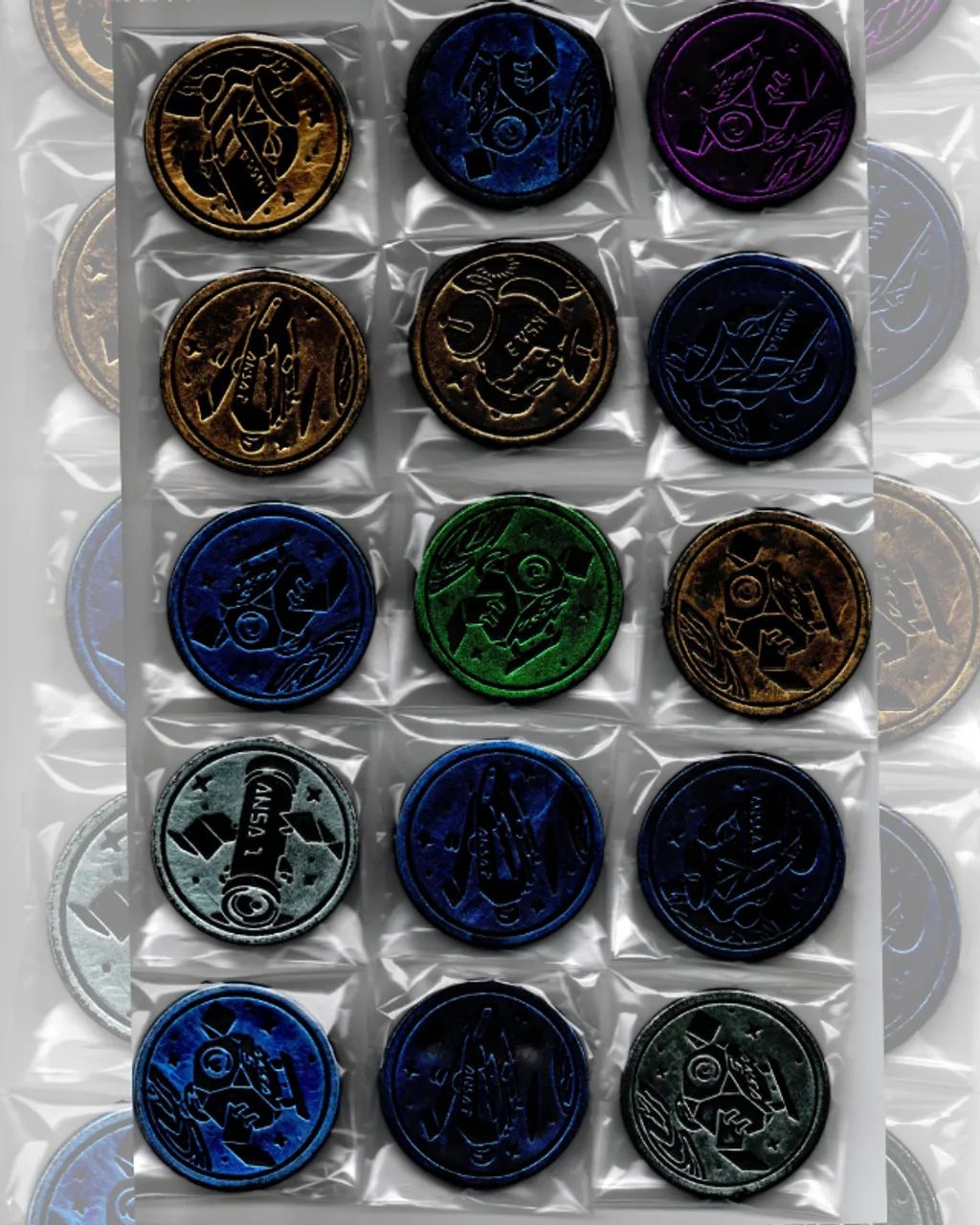 LOTE DE TAZOS SPACE MONSTER