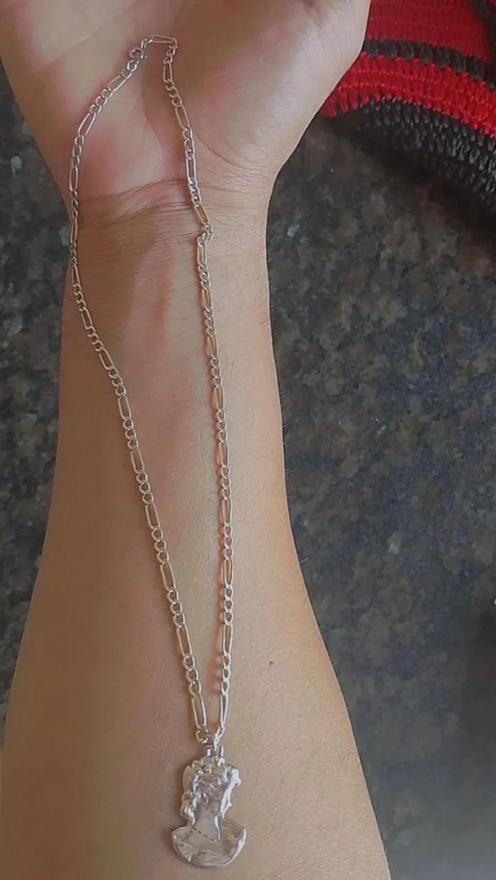 Cordão e pulseira de prata 925 - Foto 5
