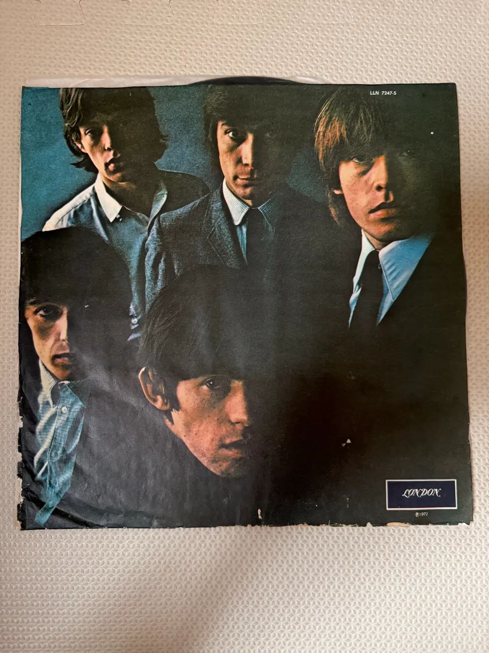 The Rolling Stones No.2 1972 Capa Sanduíche se perdeu