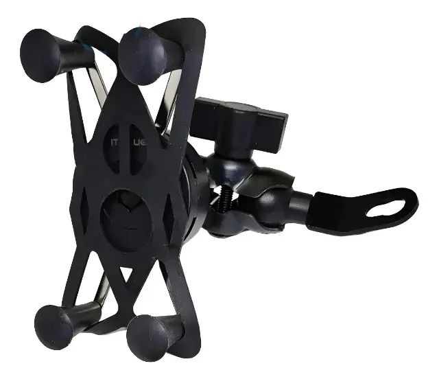 Suporte de Celular para moto Fixa no retrovisor - Foto 3