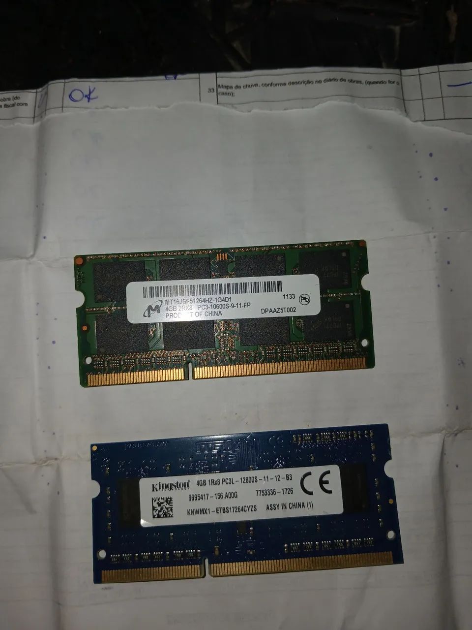 Memórias ram ddr3 notebook  - Foto 2
