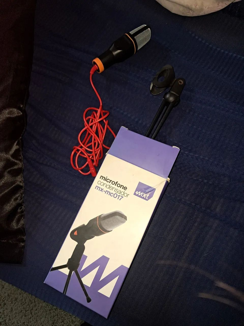 Vendo equipamentos microfone para podcasts