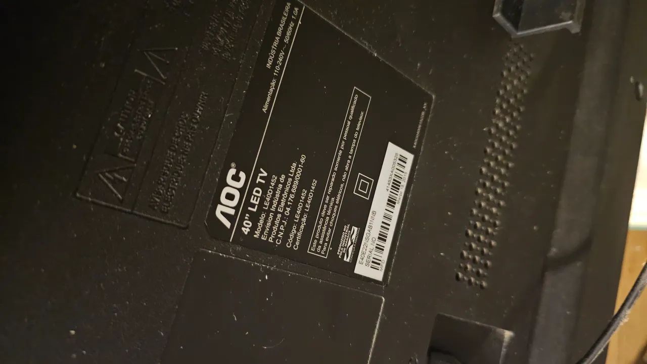 Aoc Tv Led 40 polegadas - Foto 4