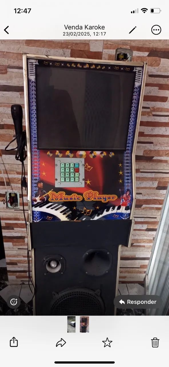 Vendo maquina karaque