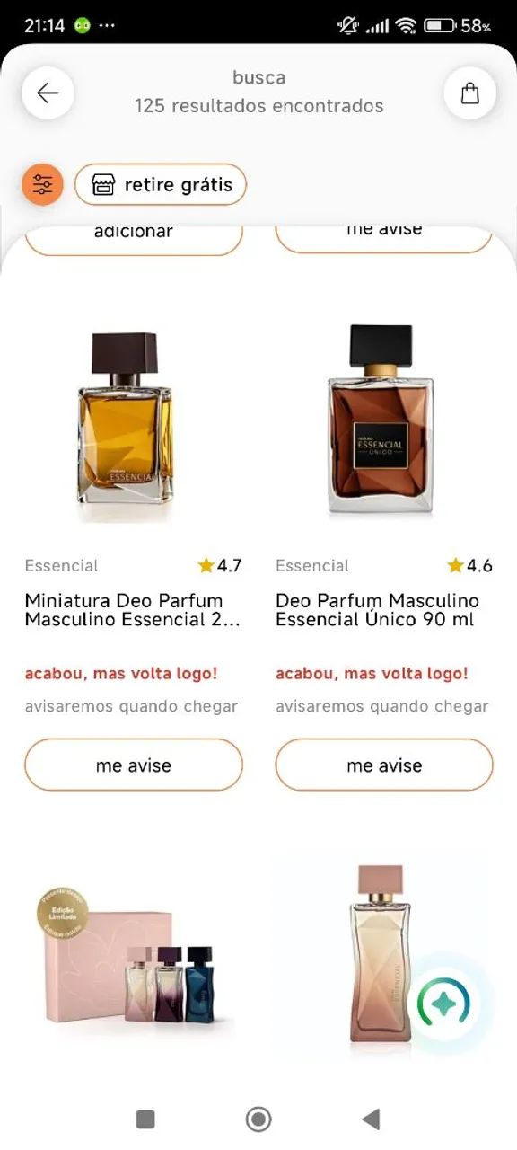 Perfume essencial tradicional 25ml Lacrado Original - Foto 2