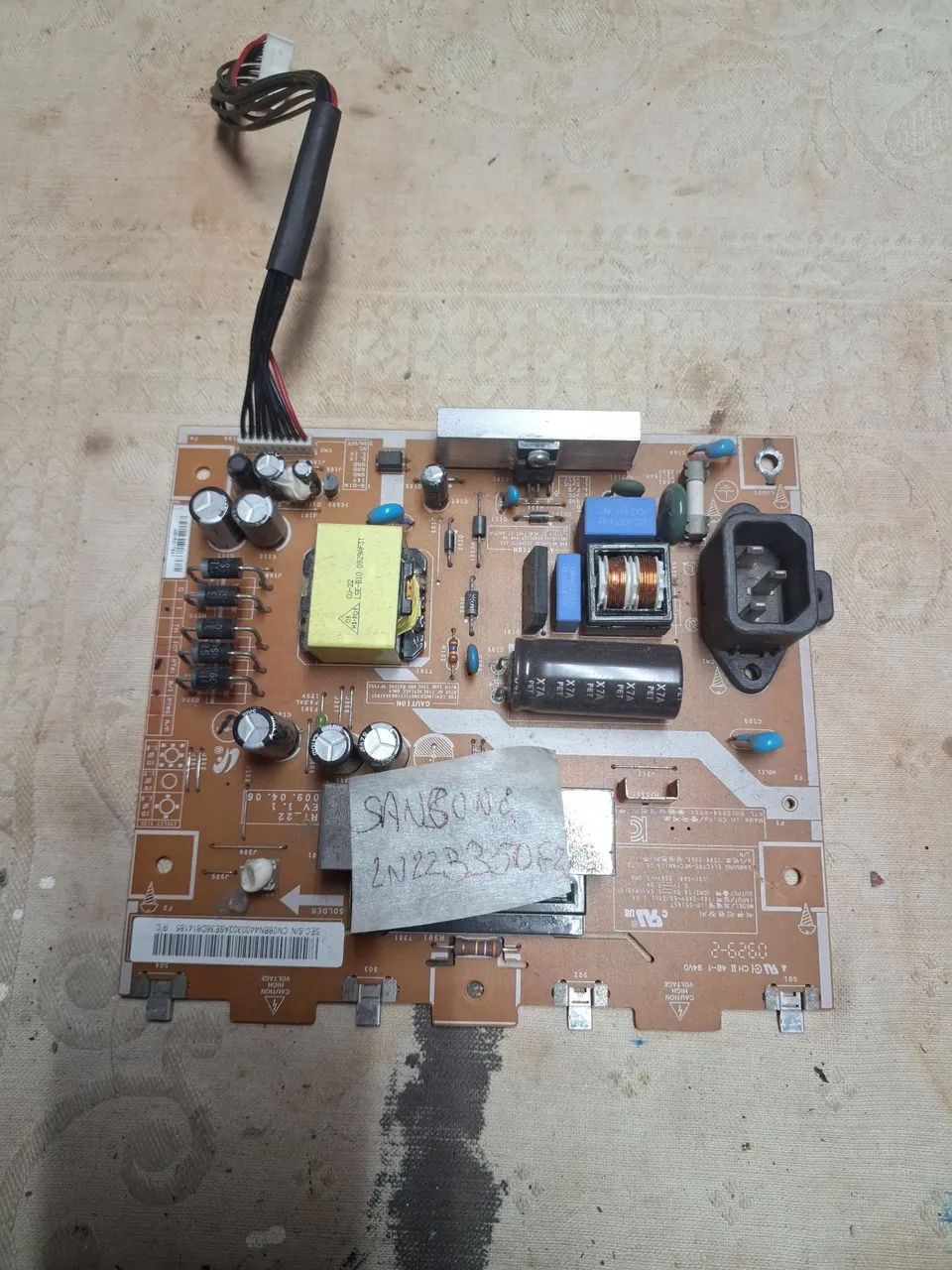 placa fonte samsung ln22b350f2 - Foto 2